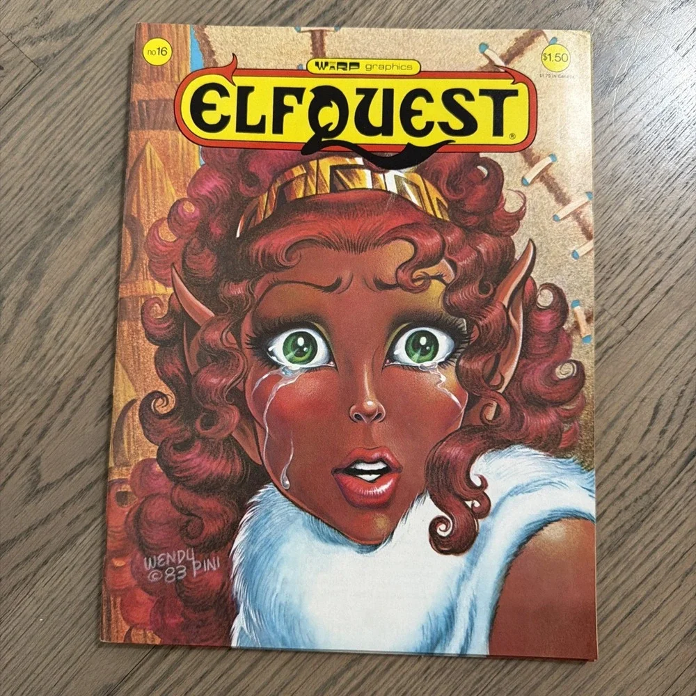 ELFQUEST #16 Warp Graphics‎ 1983 VG+ comic book
